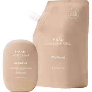 HAAN Handcrème + Refill Wild Orchid - Navulzak - Navulling - 50ml/150ml