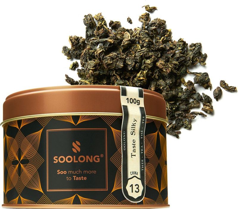 Soolong - Taste China Nr13 Oolong Thee - Zacht & Bloemig - Duurzame Losse Thee - Blik 100gram