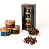 Soolong China Nr10 Lux geschenkset met vier exclusieve Chinese theeën - Kruidenthee, Oolong en prachtige blends - Losse thee - Assortiment 4stuks