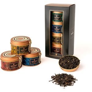Soolong - Malawi - Geschenken - Thee Assortiment - 4 Stuks - Luxe Blikken