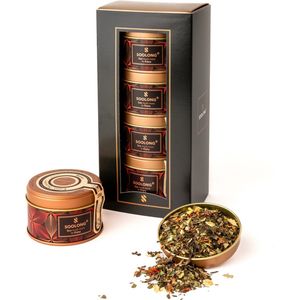 Soolong - Enjoy Nr4 - Geschenken - Assortiment 4 Stuks - Kleurige Theeën