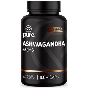 PURE - Ashwaganda - 450mg - 100 Capsules