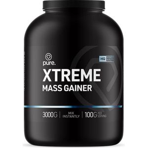 PURE Xtreme Mass Gainer - chocolade - 3000gr - eiwitten - weight gainer - koolhydraten