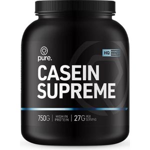 Caseine Eiwit Shake -Supreme 750gr Aardbei