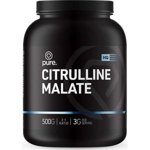 Pure. Citrulline Malate - 500gr - aminozuren - 2:1 verhouding - citrulline malaat - poeder - 166 porties