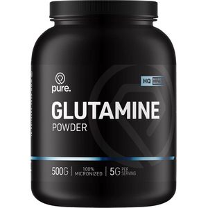 Pure. Glutamine Powder - 500gr - 100% zuiver - l-glutamine poeder - aminozuren
