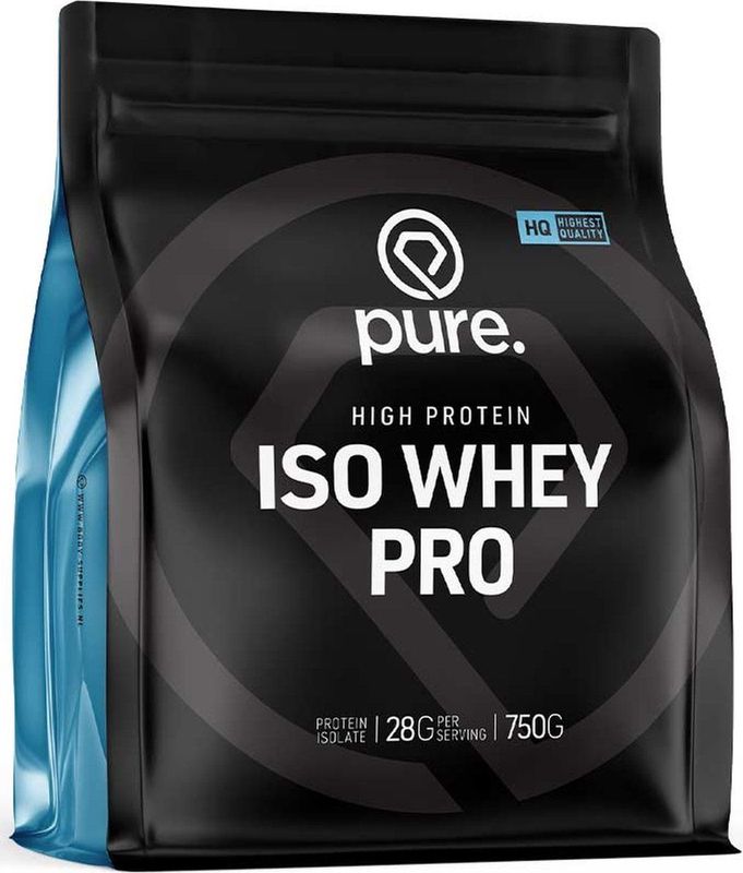 Pure. Iso Whey Pro - Naturel - 750gr - eiwitpoeder - eiwitshakes - koolhydraatarm