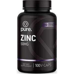 Pure. Zinc Picolinate - 100 vegan capsules - picolinaat - mineralen