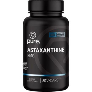 Pure. Astaxanthine - 8mg - 60 vegan caps - vitaminen