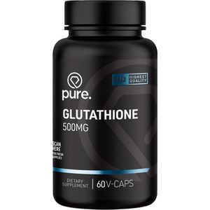 Pure. Glutathione - 500mg - 60 vegan caps - aminozuren