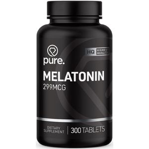 PURE - Melatonine - 299mcg - 300 Tabletten - Slaapmiddelen
