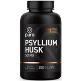 -Psyllium Husk 500mg 200v-caps