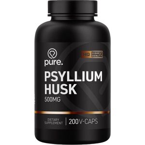 Psyllium Husk - Supplement - Vegan - 500mg - 100% Natuurlijk