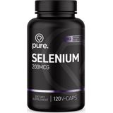 Pure. Selenium - 200mcg - 120 vegan caps - mineralen