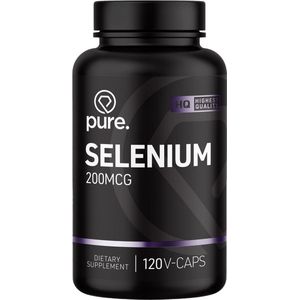 Pure. Selenium - 200mcg - 120 vegan caps - mineralen