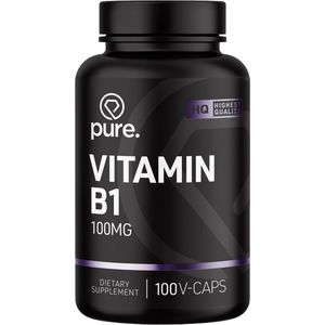 Vitamine B - Thiamine - Supplement - Natuurlijk
