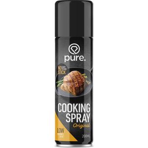 Pure - Cooking Spray - 200 Doseringen - Laag in Calorieën en Vetten