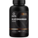 Pure. Glucomannan - Fatburner - 180 vegan capsules