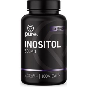 PURE Inositol - 100 vegan capsules - 500mg - vitamine B