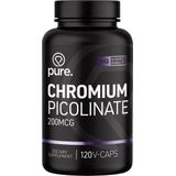 Pure - Chromium Picolinate - Voedingssupplement - 200mcg - 120 V-Caps