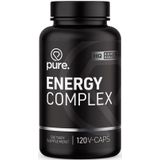 Pure. Energy Complex Caps - 120 Vegan capsules - 150 mg cafeïne - vitamine C