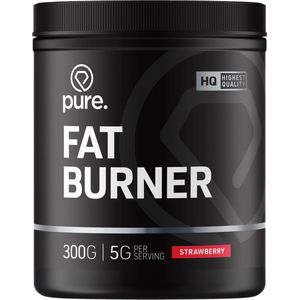 Pure. - Fatburner - Aardbei - 300 gram - Vetverbrander - Afslankpoeder