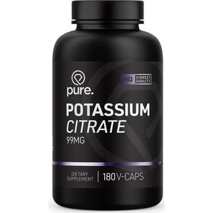 Potassium Citrate - Kalium Supplement - 99 mg - Goed Opneembaar