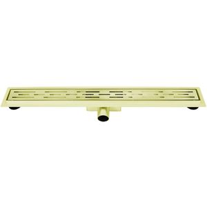 Douchegoot - Mat Goud - RVS - 60x7x6,7cm