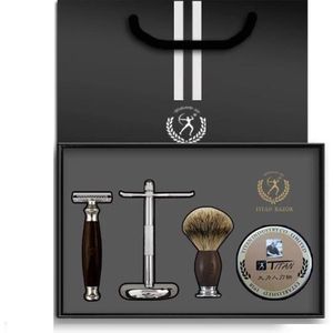 Klassiek Scheerset + Missan Kam Set - Safety Razor - Classic scheermes - Cadeau voor hem