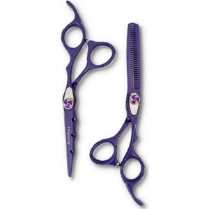Achilles® Professionele Kappersschaar Set 6 Inch - Knipschaar - Effileerschaar - Coupeschaar
