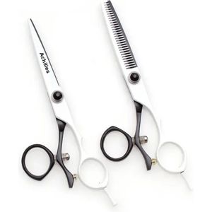Achilles® Kappersschaar Set - Complete Kappersset - Hair Scissors - Coupeschaar - Rechtshandig