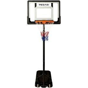 Pegasi Basketbalpaal voor kinderen - 160-210 cm - Basketbalpaal junior - Verstelbaar - Verrijdbaar