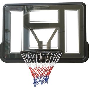 Pegasi Basketbalbord buiten en binnen met basketbalring - 110 x 75cm - Incl. bevestiging - Classic