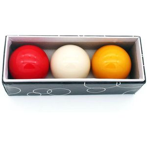 Pegasi Economy Carambole Biljart ballen set 61,5mm - Fenolhars - Duurzame Biljartballen - Gepolijst