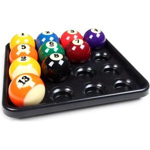 Pegasi Poolballen Tray 57,2mm - Biljartballen houder - Opslag voor Biljart Ballen - Poolen