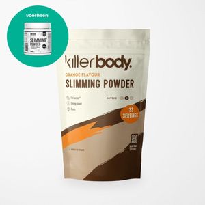 Killerbody - Slimming Powder - Sinaasappel - Fat Burner & Pre-Workout - Met Creatine en 150 mg Cafeïne