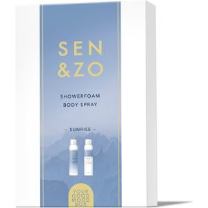 Cadeaubox Bodyspray & Showerfoam Sunrise