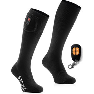 Verwarmde Sokken PRO | 35-38 | Groot verwarmingselement - USB-oplaadbaar | Elektrisch Verwarmde Sokken | Elektrische Sokken