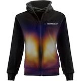 Verwarmd Vest Heren  Verwarmde Hoodie  Vijf Verwarmingszones  Zwart  Incl. Powerbank