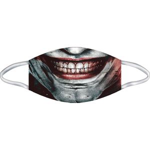 Bee Seen - Joker - Carnaval Mondkapje - Niet Medisch - Grappige Opdruk