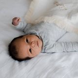 Yumi Baby - Romper - Meisjes - Lange Mouwen - Peter Pan-kraag - All Over Print