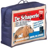 De Schaperie - Luxe 4-Seizoenen 100% IWS Zuiver Scheer Wollen Dekbed met Rits - All-Season