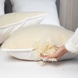 Hoofdkussen - Wit - 100% Katoen