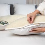 Hoofdkussen - Wit - 100% Katoen