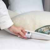 Hoofdkussen - Wit - 100% Katoen