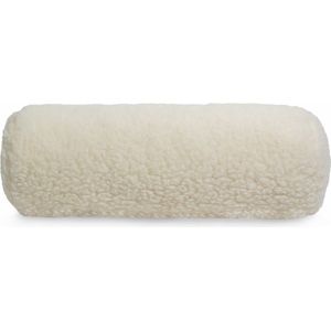 Terschellinger Wollen Nekrol Kussen - Schapenvacht 50x18cm - Superzacht - Zuivere Scheerwol Gevuld