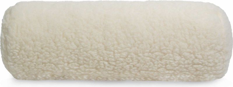 Terschellinger Wollen Nekrol Kussen - Schapenvacht 50x18cm - Superzacht - Zuivere Scheerwol Gevuld