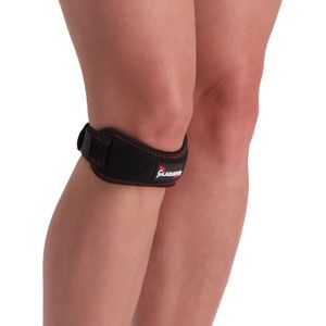 Gladiator Sports Patellabrace - Patellaband voor Sportactiviteiten - Kniebrace - Verstelbare Knieband - One Size - Zwart