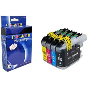 Inkmaster Brother LC223 XL - premium Huismerk Inktcartridges - Multipack - Zwart / Kleur van 4 cartridges BK/C/M/Y