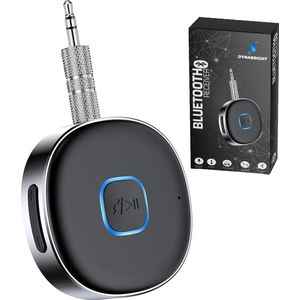 DynaBright Bluetooth Receiver - BT 5.0 - 3.5MM AUX - Bluetooth Ontvanger - Handsfree Bellen - Bluetooth Audio Receiver